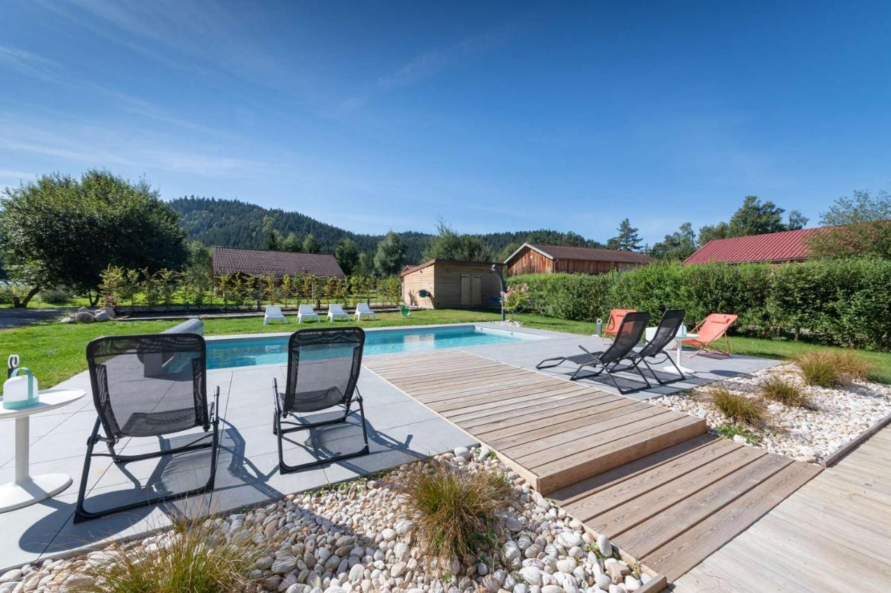 Chalet Du Bien-Etre 15P. Piscine,Spa, Hammam,Petanque,Basket Gerardmer Exterior photo