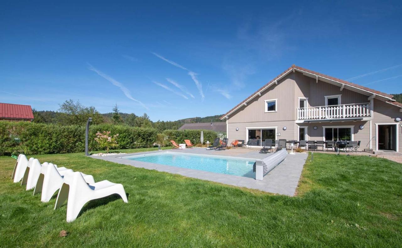 Chalet Du Bien-Etre 15P. Piscine,Spa, Hammam,Petanque,Basket Gerardmer Exterior photo